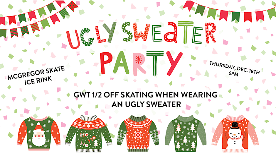 McGregor Skate Ugly Sweater Night