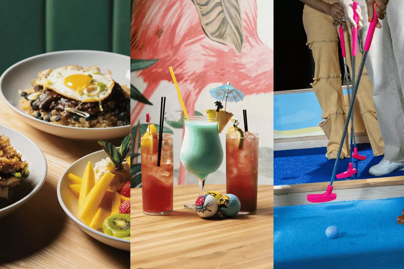 Aloha Adventure: Mini Golf for 1–4 at South Seas Tiki Lounge