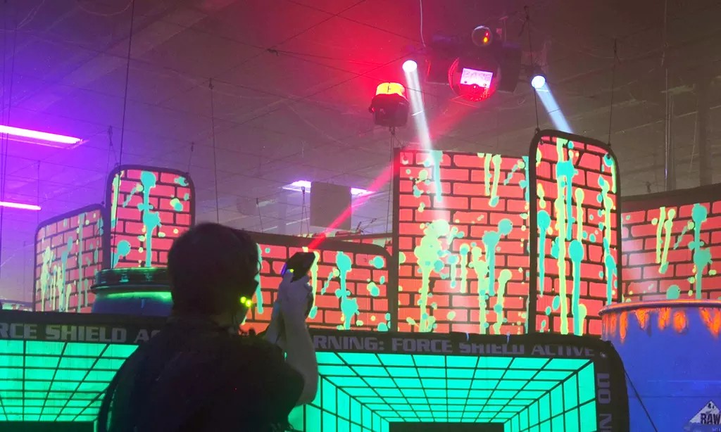 Laser Storm Pittsburgh – Two Laser Tag Games for Up to Four Players and 50 Arcade Tokens (Save Up to 14%)