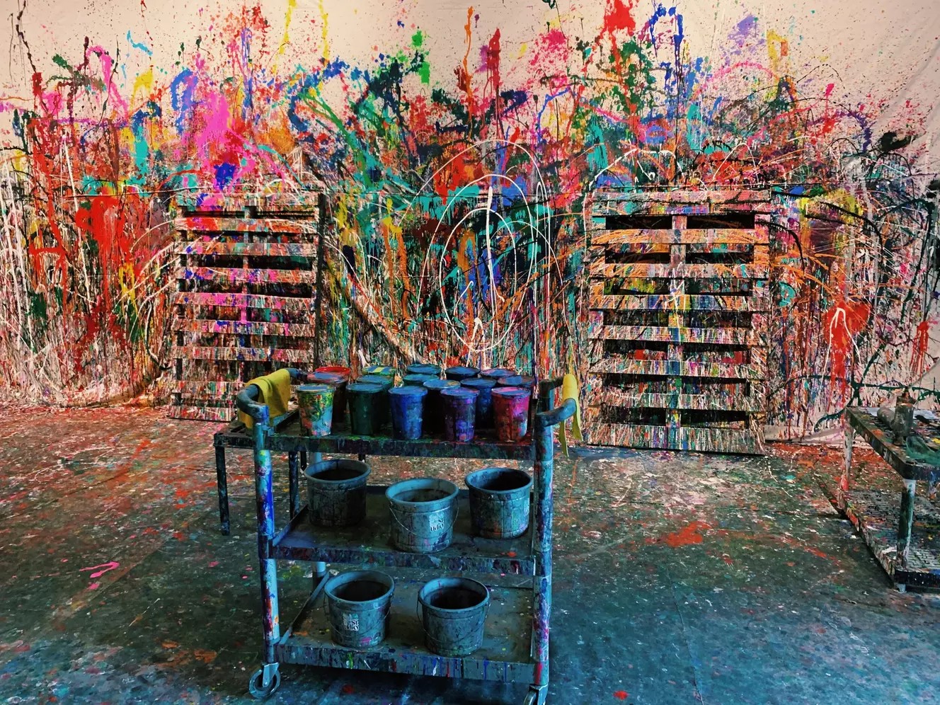 Unleash Your Creativity: Splatter Paint Sessions at Art Urban Nashville (Save Up to 48%)