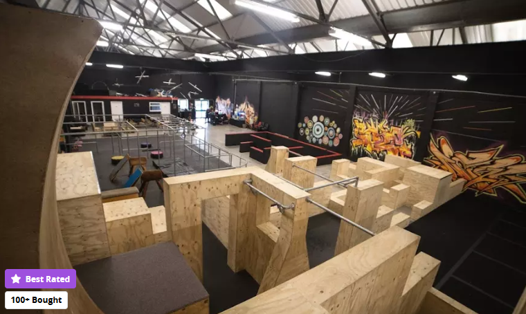 Fluid Moves: 60 or 120-Min Parkour Sessions at Fluidity Freerun Academy — Save Up to 50%
