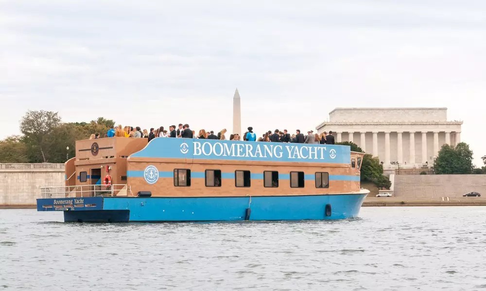 Group Cruise on the Potomac – Up to 34% Off Boomerang Tours