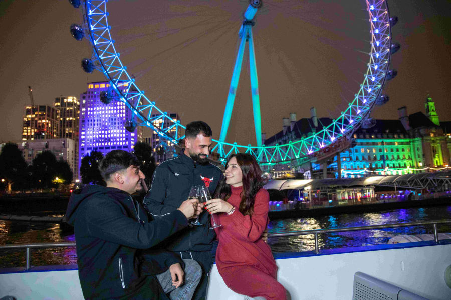 Evening Cruise on the River Thames in London