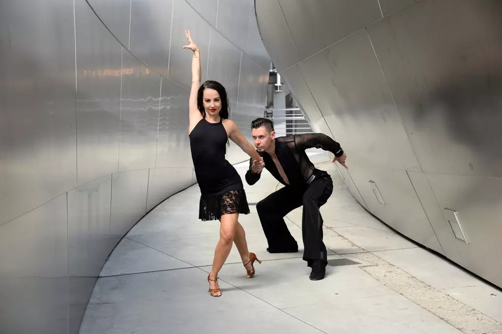 Learn Salsa or Bachata: Two Fun Lessons at EA Dance — Up to 50% Off