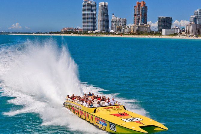 Miami Speedboat Adventure Experience