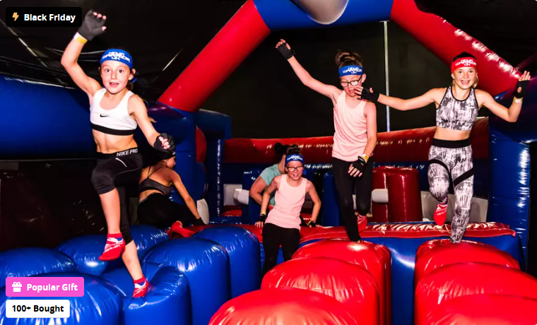 Adventure & Fun: Save 33% on 2-Hour Ninja Warrior UK Cardiff Entry for One