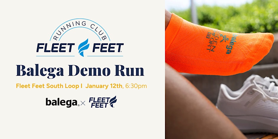 Fleet Feet South Loop: Balega Demo Run