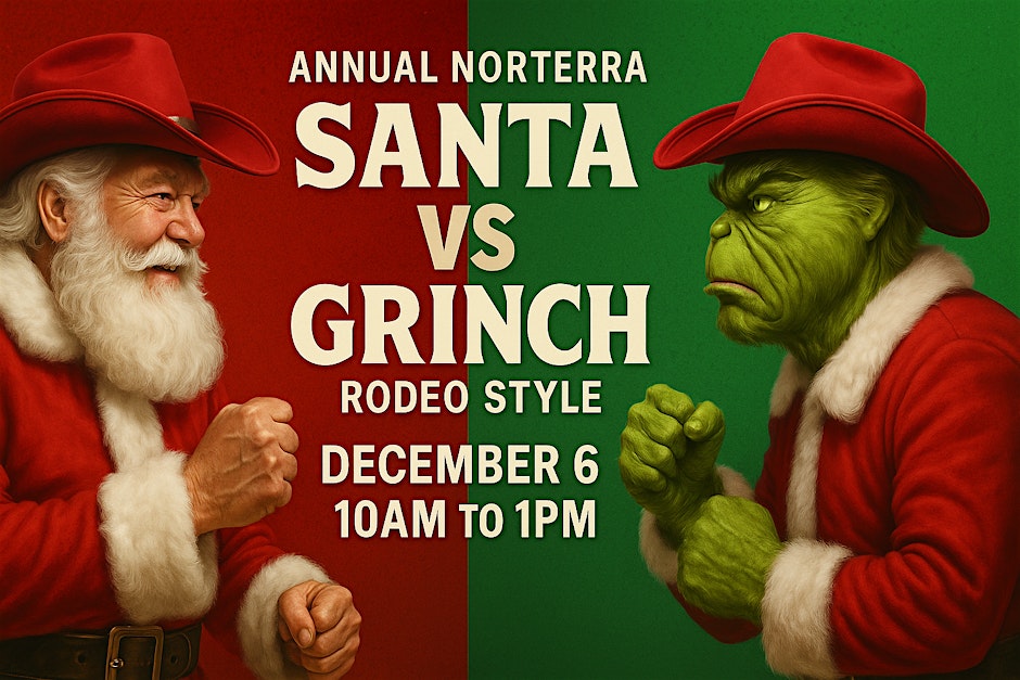 Norterra Santa Vs Grinch Photo Shoot