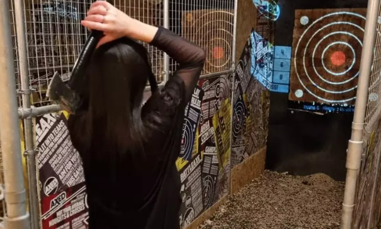 Sharpen Your Skills: 1-Hour Axe Throwing with Coaching for One or Two