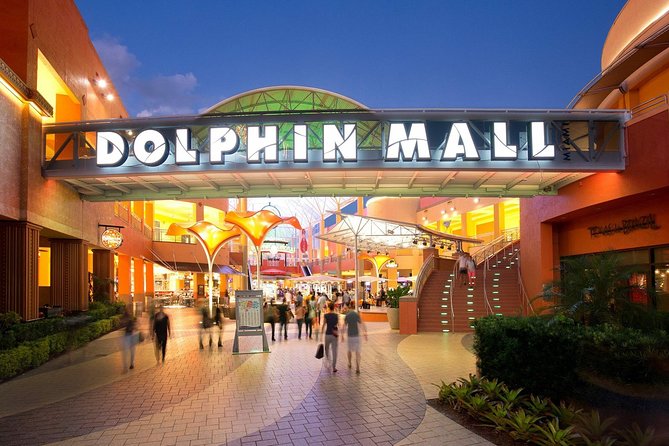 Guided Shopping Trip to Dolphin Mall from Miami