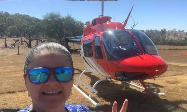 From Leisure Tours: Melbourne CBD or Twilight City Helicopter Scenic Flight for Up to 4
