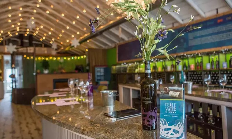 Wine Tasting Experience at Peace Water Winery — Groups of 2, 4, or 6 Plus $5 Off Bottles (Save Up to 51%)