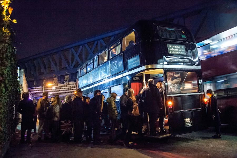 London Ghost Bus Night Tour – Thrills & Chills Experience