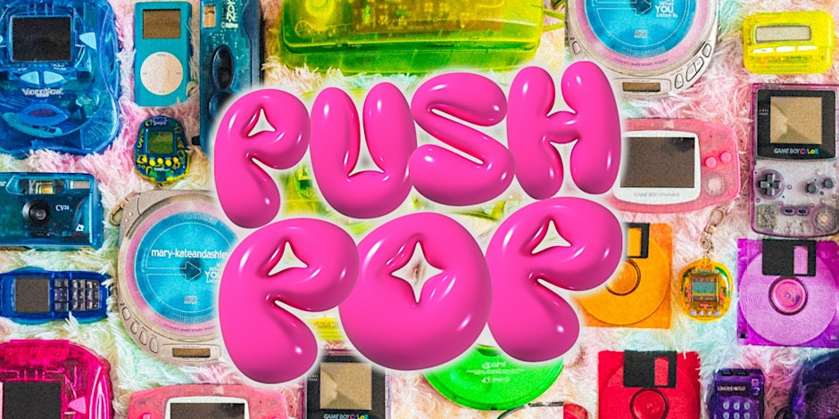 PushPOP - a queer glow-in-the-dark POP party!