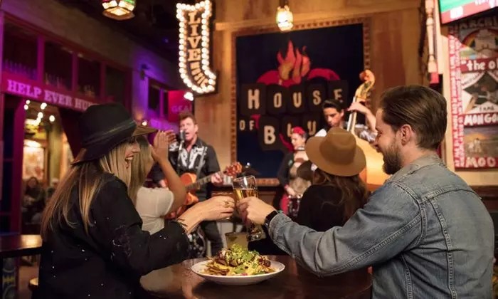 Savor the Night: Dining Packages for 2 or 4 at House of Blues