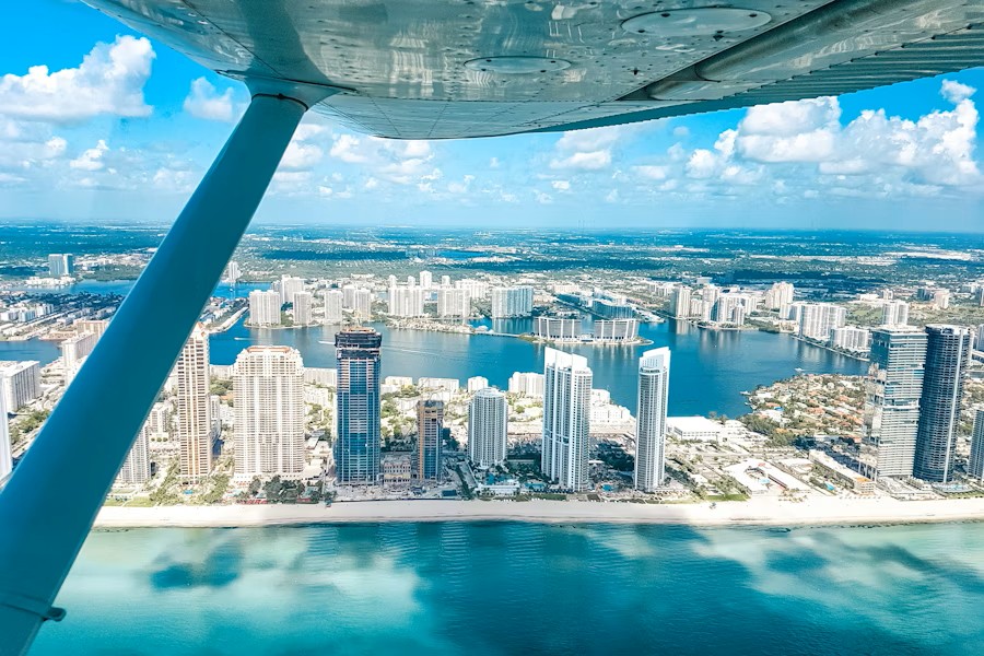 Miami South Beach Private Flight Experience