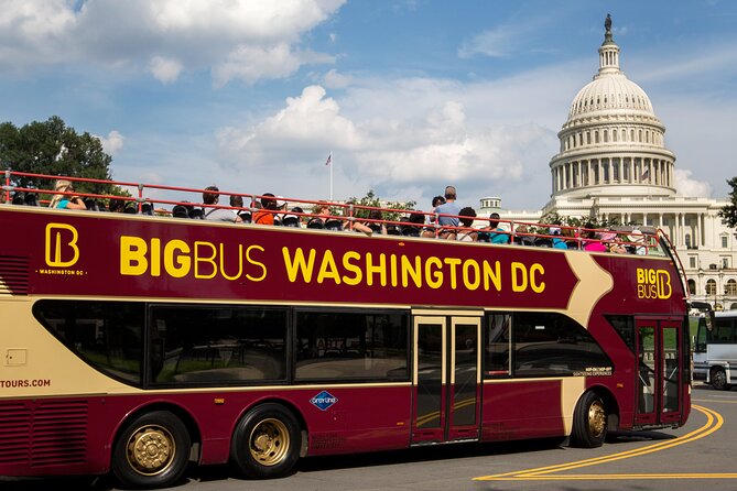DC Landmarks Big Bus Tour – Hop-On Hop-Off Experience
