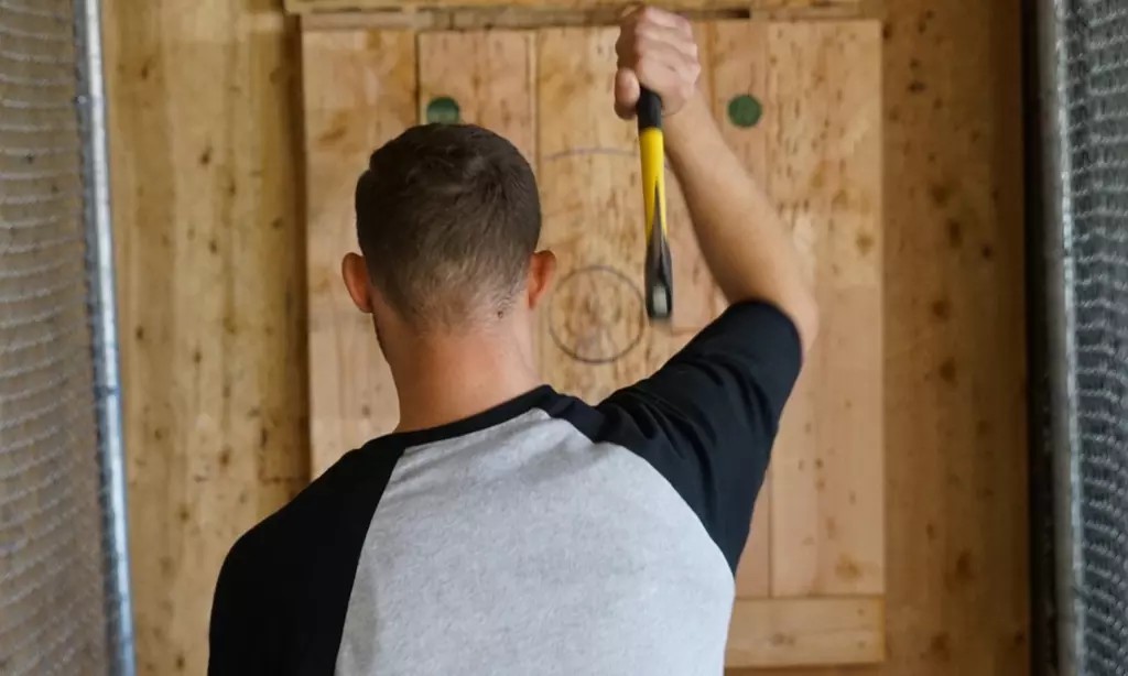 Axe Throwing for 2–10 at AxeVentures – Shared or Private Lane (Up to 55% Off)