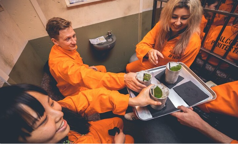 Break Into Fun! Alcotraz Prison Cocktail Experience in Liverpool