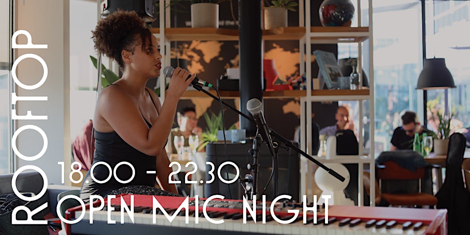 Rooftop Open Mic Night - October