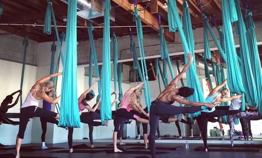 Strengthen, Stretch & Tone with Aerial Yoga Classes