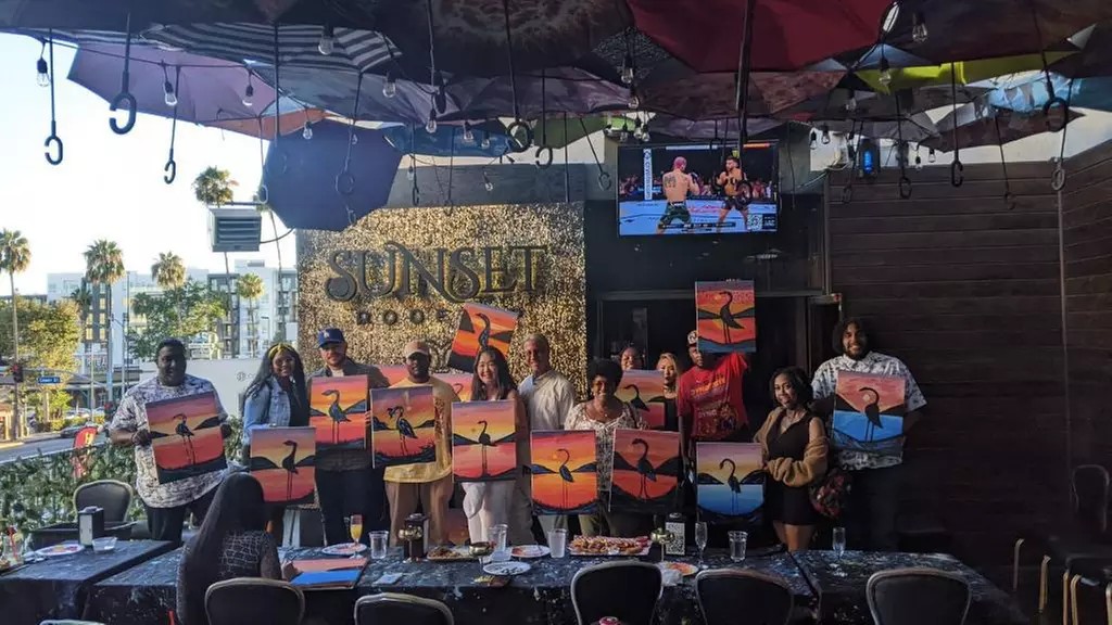 Unwind Creatively: Rooftop Paint Night with Mimosas – Save Up to 28%