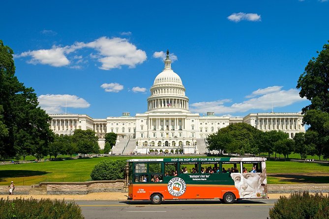 Exclusive Washington DC Hop-On Hop-Off Trolley Tour