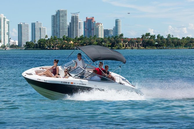 Private Miami Speedboat Adventure on the Water