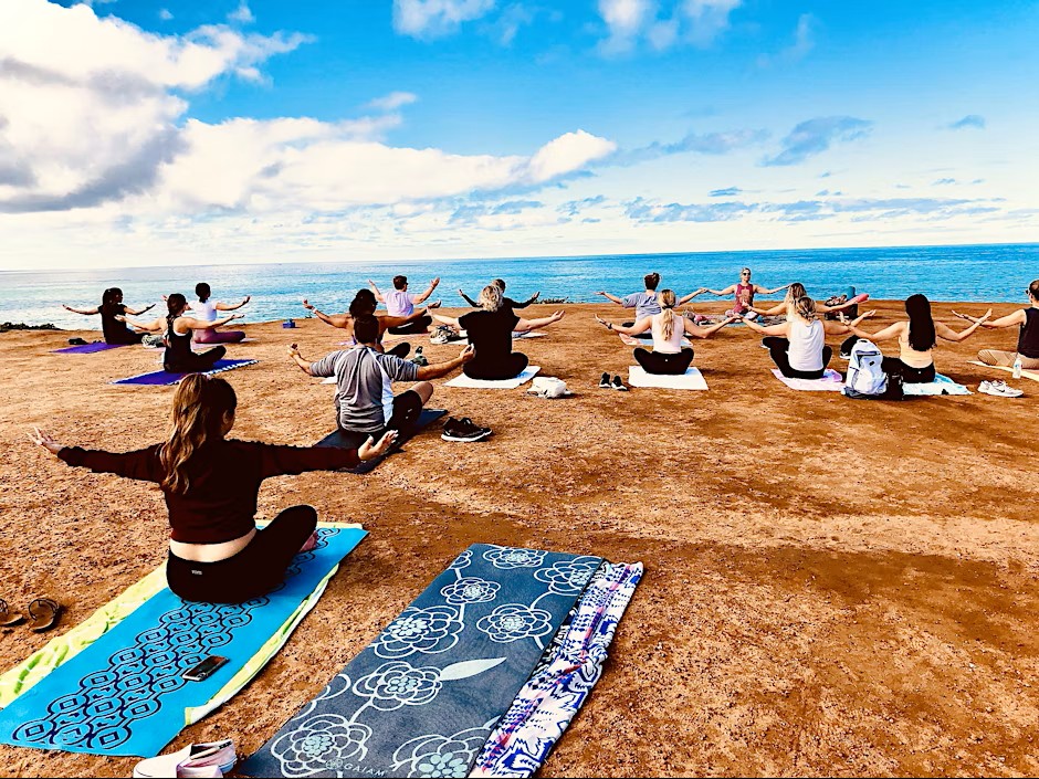Yoga on the Cliffs at Osprey