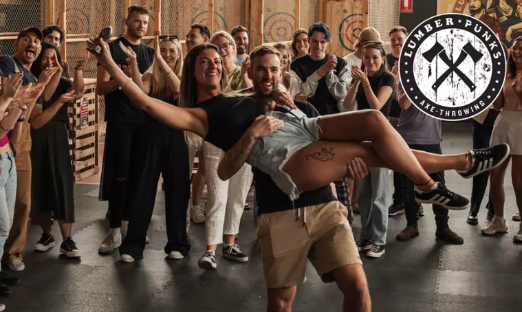 Hit the Mark: Axe Throwing Experience at Lumber Punks – 90 Minutes