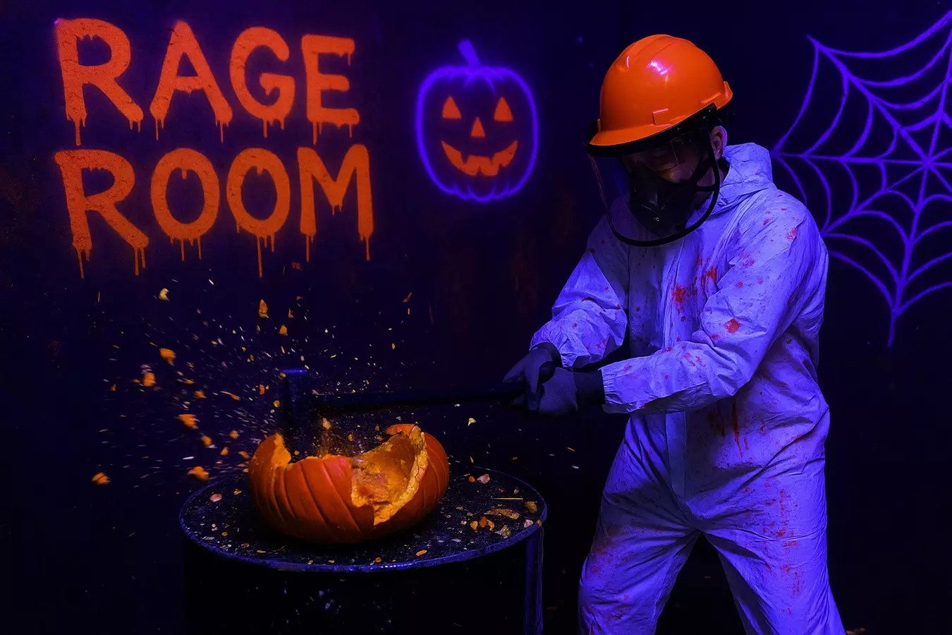 Smash, Bash & Unleash! Halloween Rage Room at Brainy Actz (Up to 43% Off)