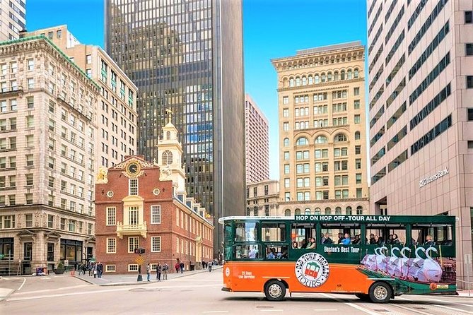 Explore Boston Landmarks on a Hop-On Hop-Off Trolley
