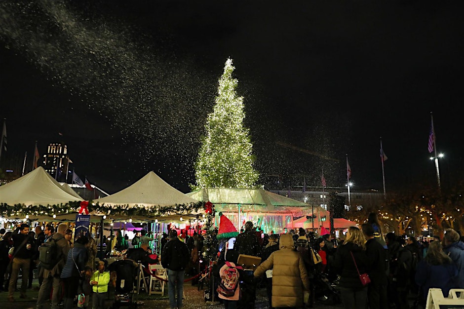 Civic Center Plaza Holiday Tree Lighting 2025