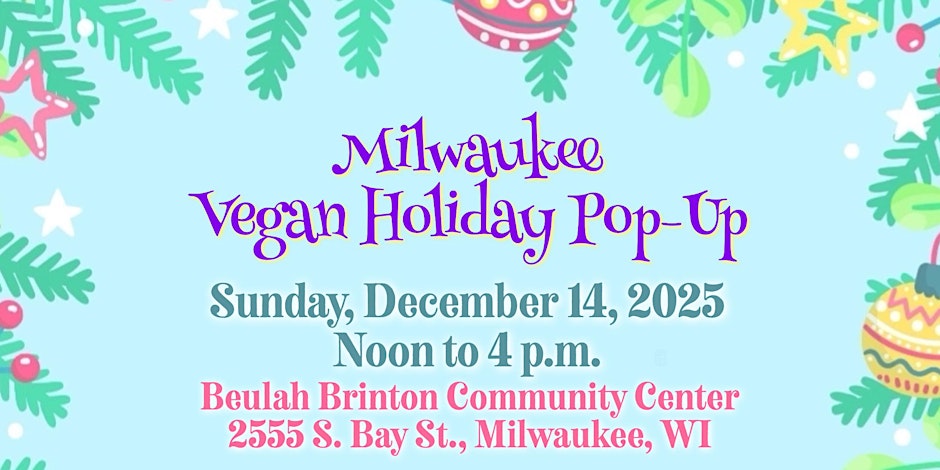 Milwaukee Vegan Holiday Pop-Up