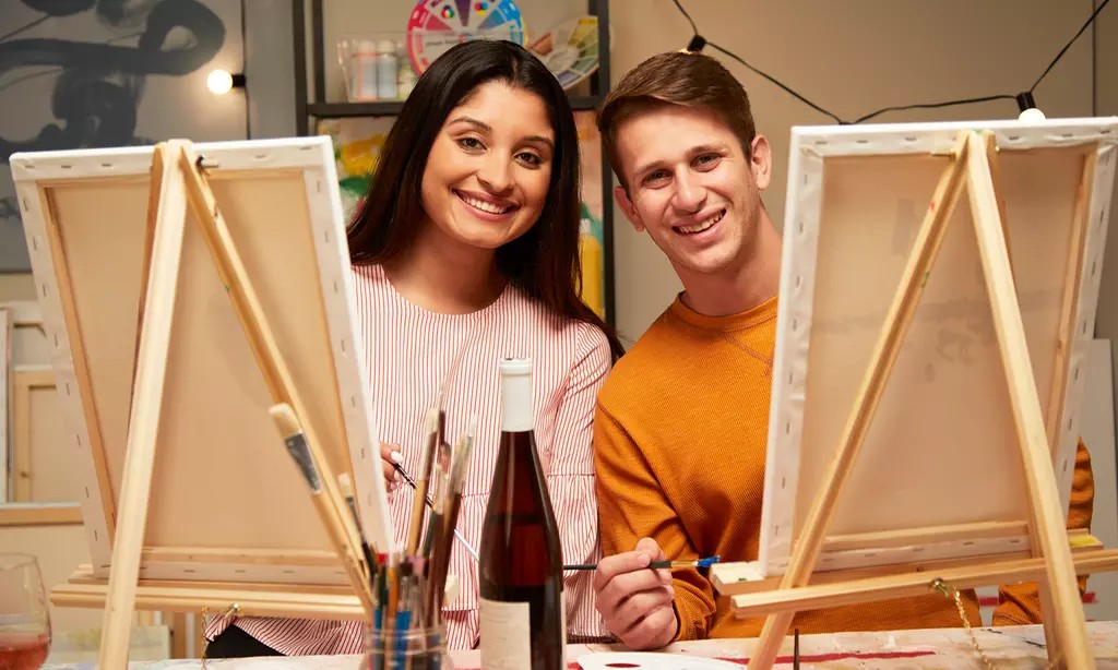🎨 Sip & Create: Two-Hour Painting Class for 1 or 2 at Sipping N’ Painting Hampden (Up to 38% Off)