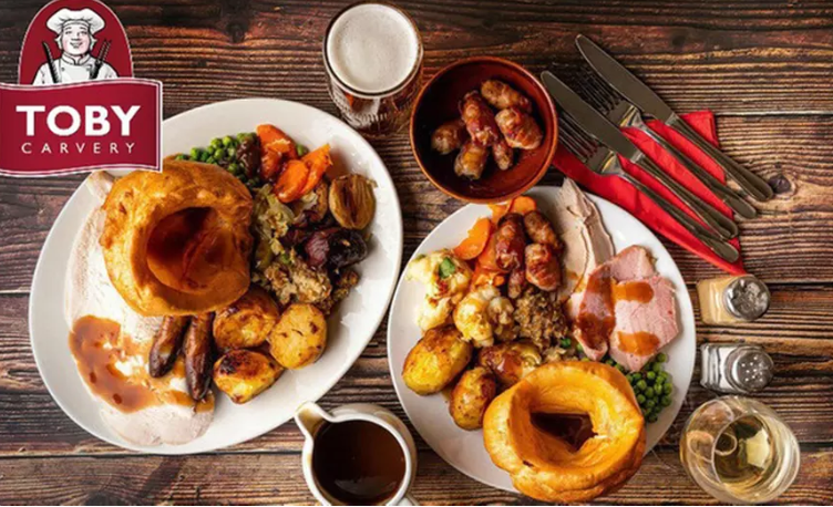 Family Feast: Two-Course Meal for 2 Adults & Up to 2 Kids at Toby Carvery (Up to 45% Off)