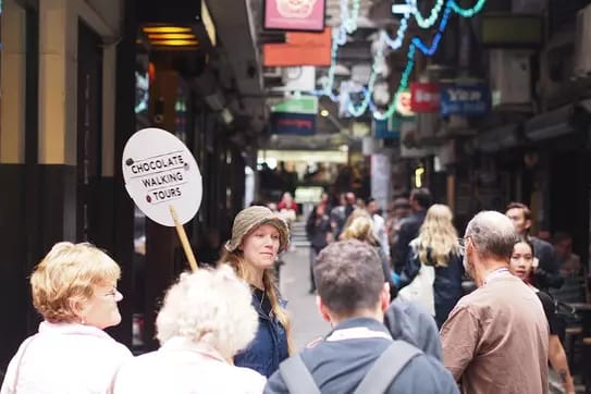 Melbourne Chocolate and Dessert Walking Tour of Iconic Lanes & Arcades