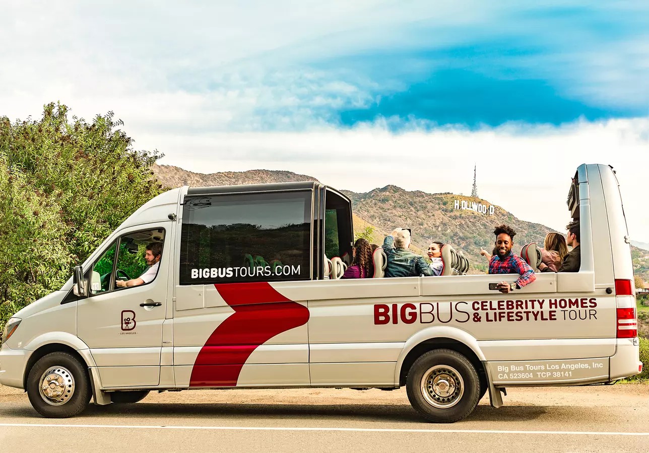 LA Star Homes & Hotspots Tour – Big Bus Deal Up to 10% Off