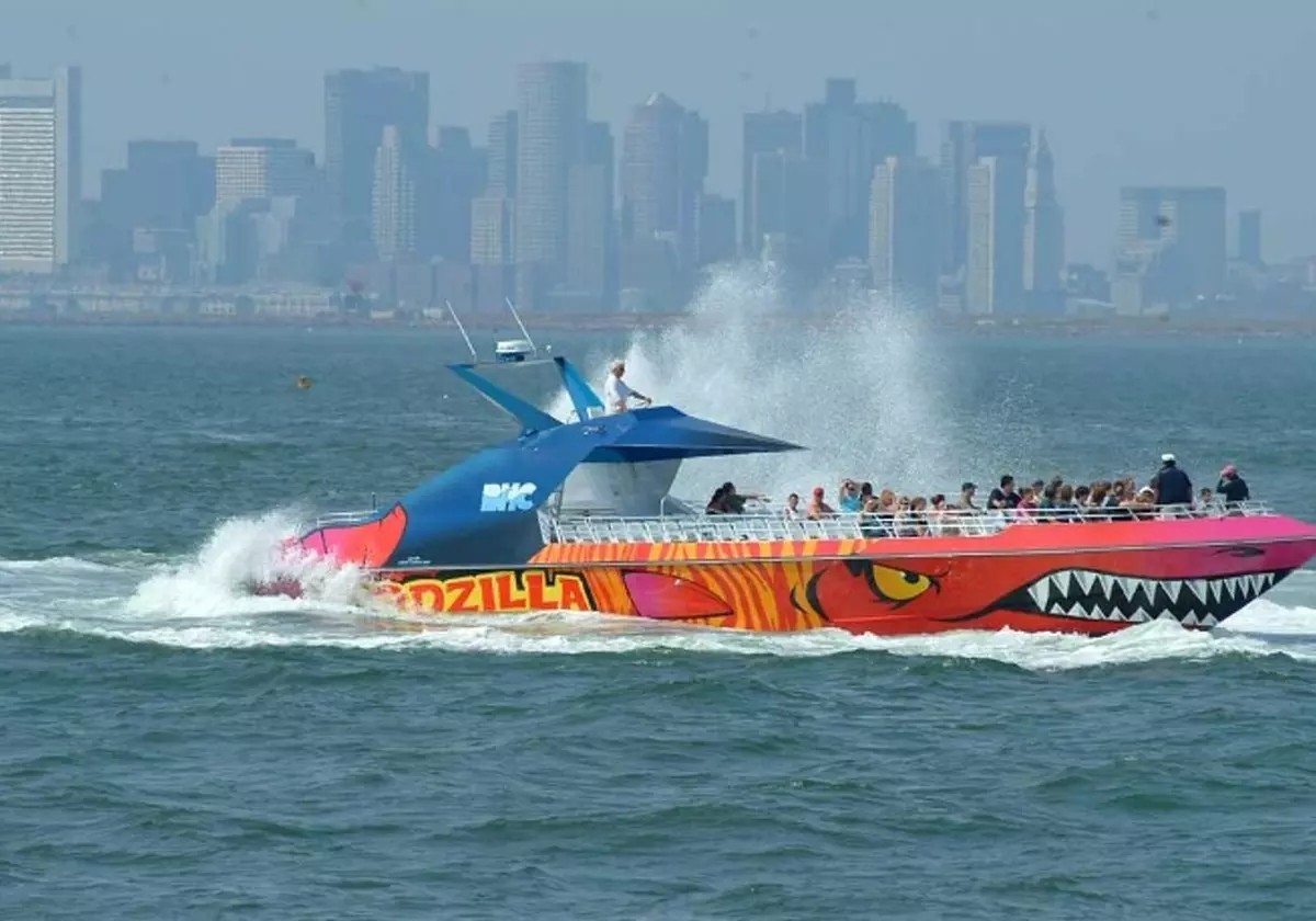 Boston CODZILLA Thrill-Boat Ride with City Cruises