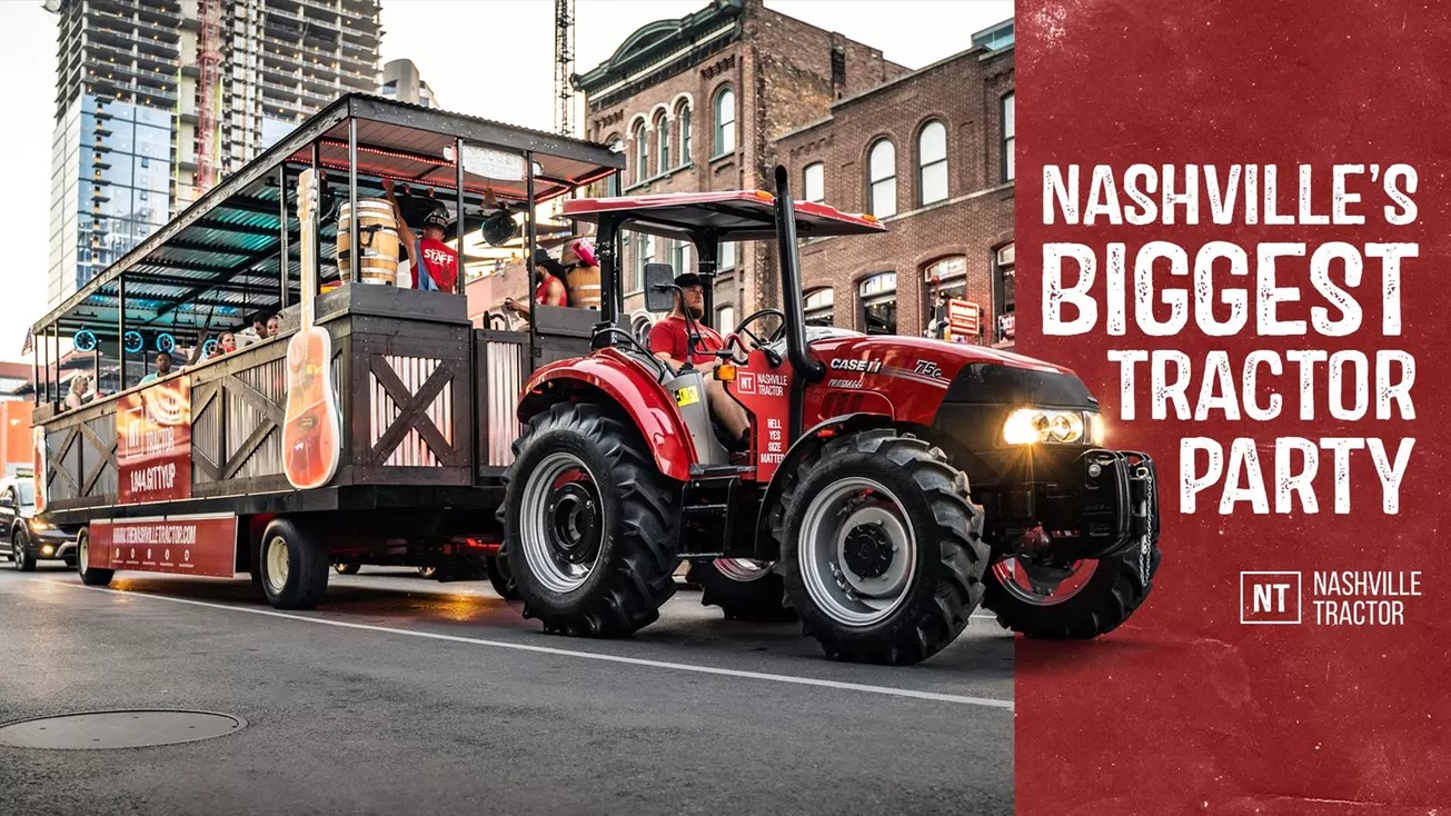 🚜 Party Big in Nashville: Public Tractor Tour with The Nashville Tractor (Up to 36% Off)