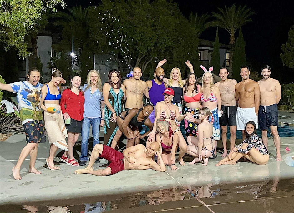 Vegan Pool Party, Poker, and Potluck
