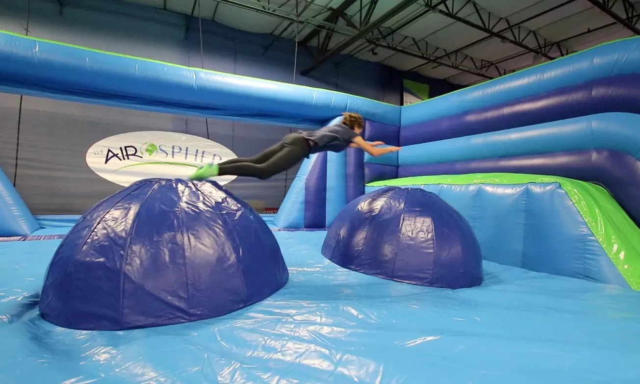 Bounce Into Fun with a 90-Minute Pass to The Airosphere Inflatable Amusement Park – Up to 23% Off