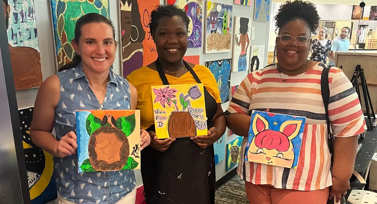Painting Party Fun at Vixen Ready Art Factory – Up to 35% Off