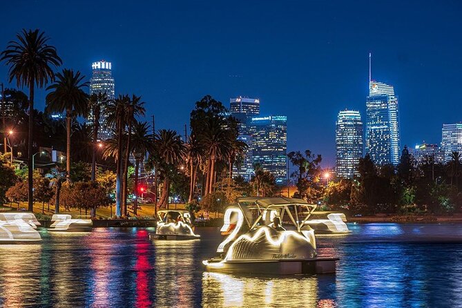 Guided Nighttime Boat Ride at Echo Park Lake
