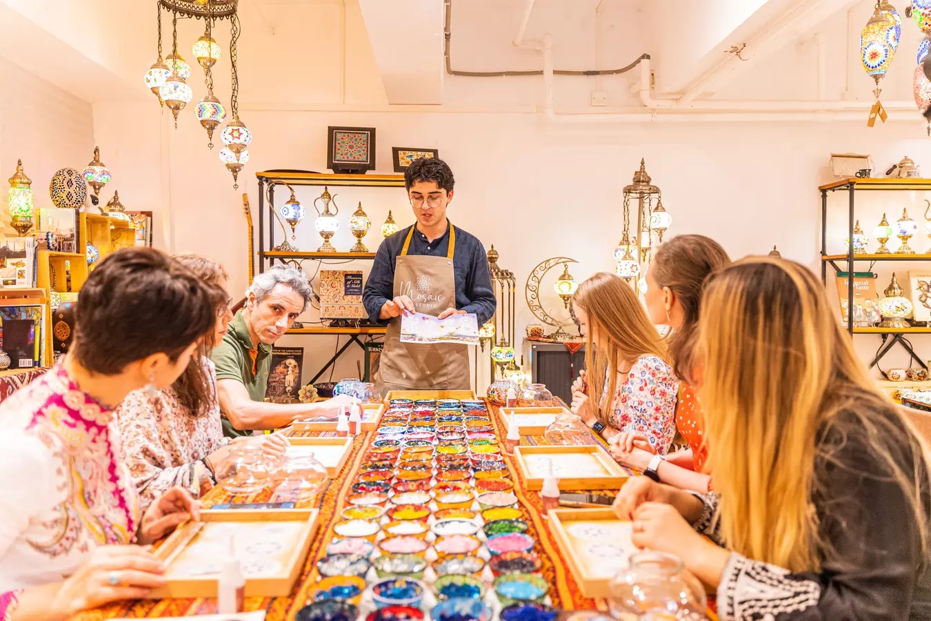 Hands-On Turkish Mosaic Art Workshop for Up to 4 People – 8 Locations, Save Up to 19%
