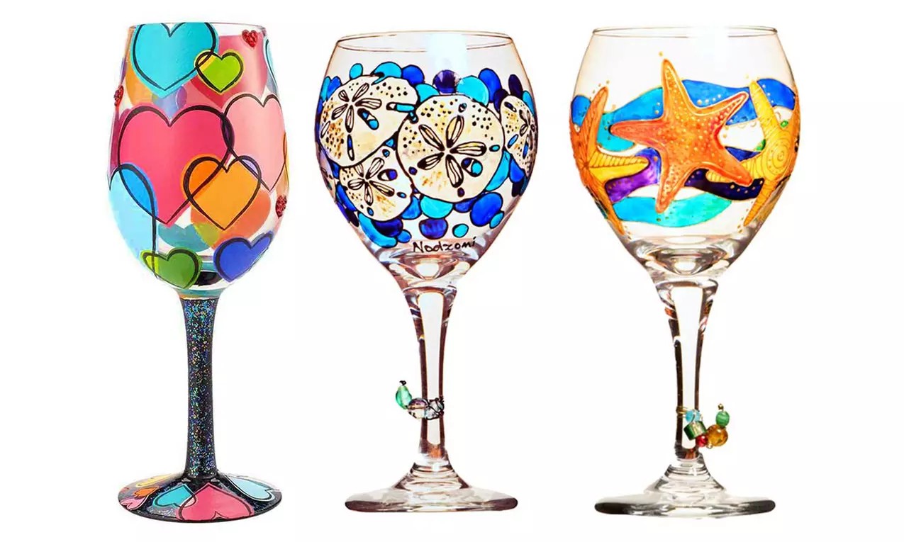 Artistic Nights Out: BYOB Wine Glass Painting Experience – Up to 51% Off