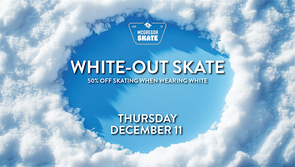 McGregor Skate Whiteout Night