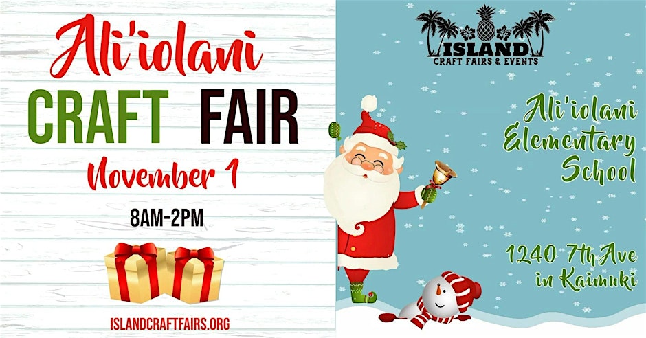 Aliiolani Craft Fair