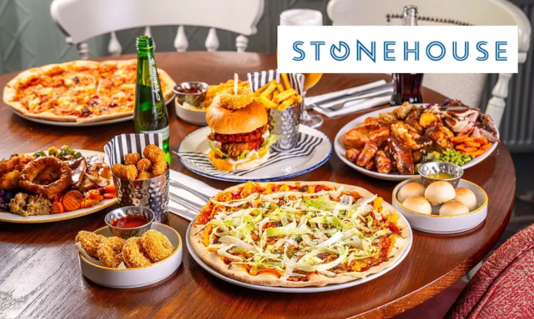 Stonehouse Pizza & Carvery – 2-Course Family Meal (Up to 38% Off)