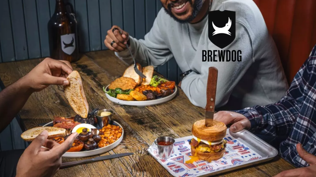 BrewDog Burger Deal for Two – Fries with Starter, Dessert or Unlimited Beers